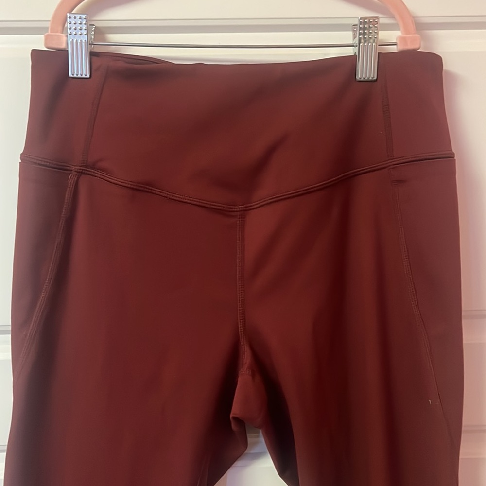 Zella High Waist Studio Lite Pocket 7/8 Leggings- Medium - Picture 3 of 7